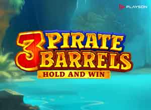 3 Pirate Barrels
